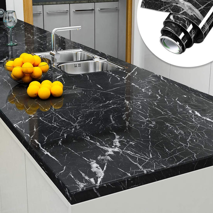 Self Adhesive high-quality thick Marble Sheet  Water Proof, and Anti Oil.