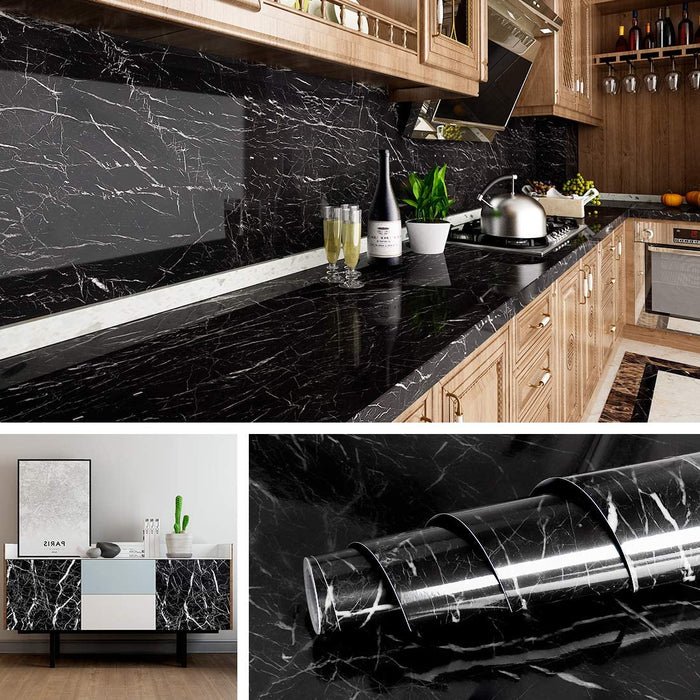 Self Adhesive high-quality thick Marble Sheet  Water Proof, and Anti Oil.