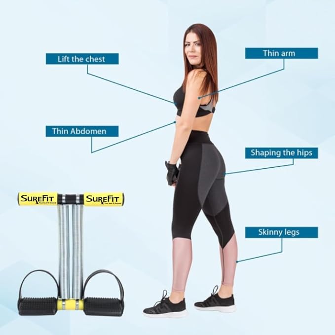 High Quality Double Spring Tummy Trimmer for Men & Women