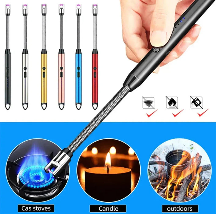 Arc Electric Lighter With USB Charging | Flameless and Windproof
