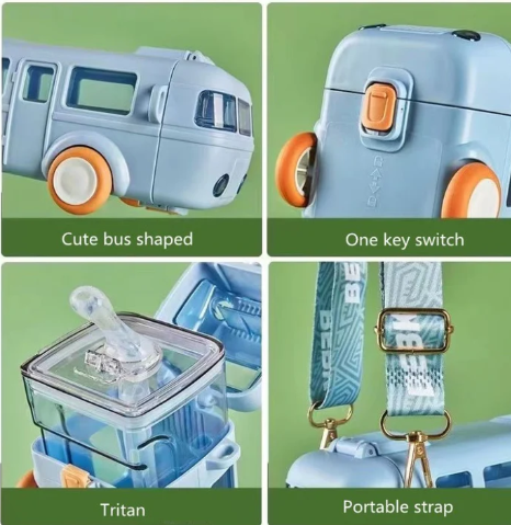 Bus Shape Water Bottle