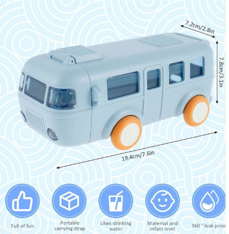 Bus Shape Water Bottle