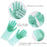 Silicone Washing Full Finger Gloves – For Home (Random Colors)